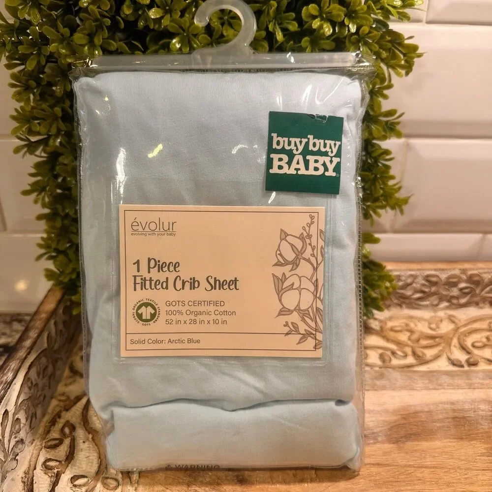 Crib Sheet Organic Cotton NWT